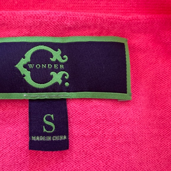 C WONDER 100% Cotton CARDIGAN Sz S - Picture 13 of 13